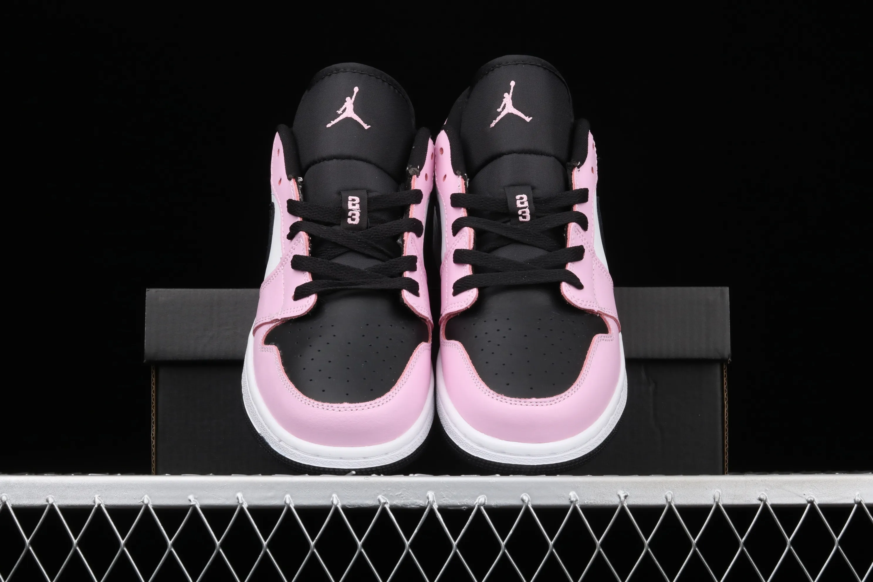 All categories Air Jordan Jordan series basketball shoes Air Jordan 1 Low Air Jordan 1 Low AJ1 Joe 1 low top black powder 554723-601